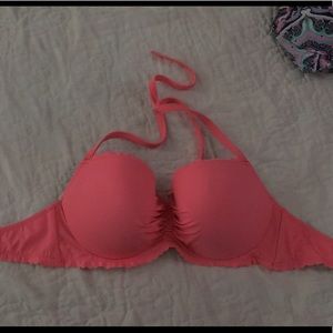 New Victoria’s Secret coral underwire bikini top